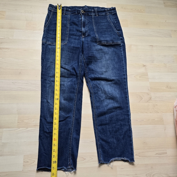 J.Jill Denim High Rise Straight Leg Jeans Size 14 - Picture 8 of 14